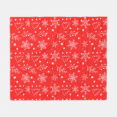 Vakantie Fleece Deken (Voorkant (Horizontaal))