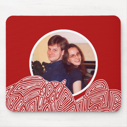 Vakantie Flurry Muismat (Voorkant)