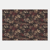  vakantie Foliage Christmas Inpakpapier Vel (Voorkant)