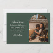 Vakantie foto aankondiging van Vrede en Liefde (Voorkant)