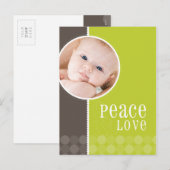 VAKANTIE FOTO ANSICHTKAART :: goodcheer 2P Feestdagenkaart (Voorkant / Achterkant)