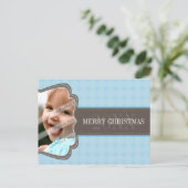 VAKANTIE FOTO BRIEFKAART :: decoratieve band 1L (Staand voorkant)