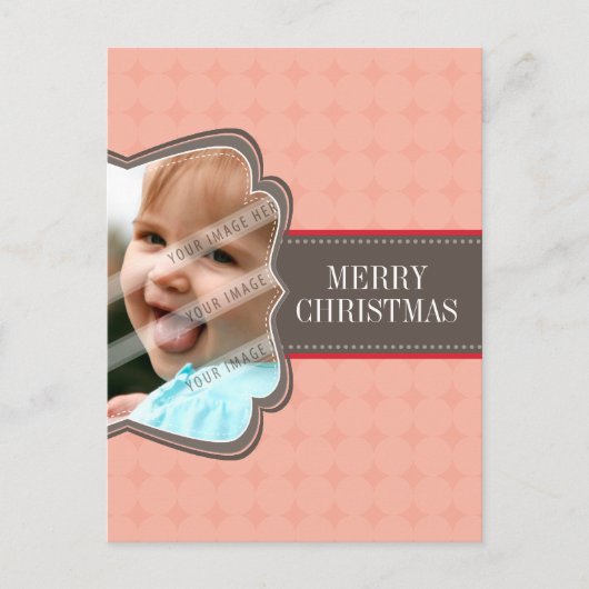 VAKANTIE FOTO BRIEFKAART :: decoratieve band 6P (Voorkant)