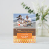 VAKANTIE FOTO BRIEFKAART :: gevlekte beugel P5 (Staand voorkant)