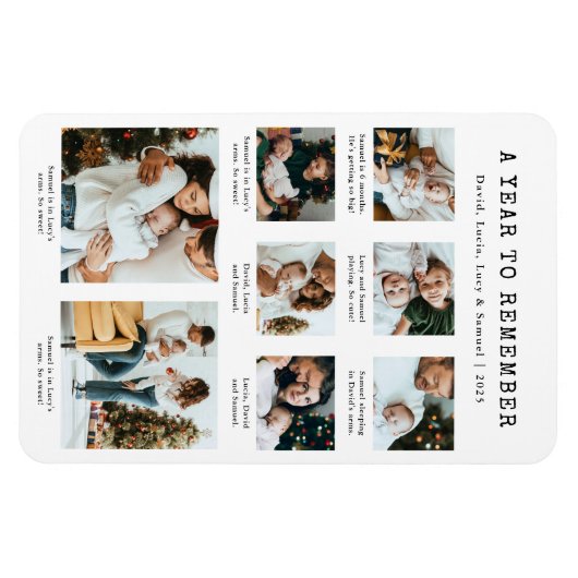 Vakantie foto magneet (Horizontaal)