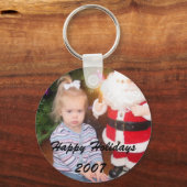 Vakantie Foto Sleutelhanger (Voorkant)
