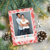 VAKANTIE FOTO vrolijke kleuren dit seizoen Feestdagenkaart