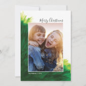 Vakantie fotokaart *Painterly Tree* Kaart (Voorkant)