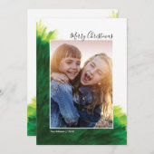 Vakantie fotokaart *Painterly Tree* Kaart (Voorkant / Achterkant)