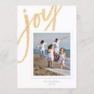 Vakantie fotokaart *Sparkle Joy* Kaart