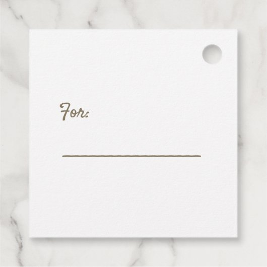 Vakantie  Frans Kerst Bedankjes Labels (Achterkant)