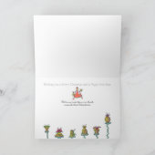 Vakantie Fruitcake Kaart (Binnen)