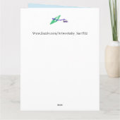 Vakantie G Kaart: Noel Kaart (Achterkant)