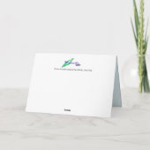 Vakantie G Kaart: Snowflake Christmas Feestdagen Kaart (Achterkant)