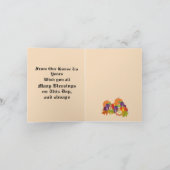 Vakantie G Kaart : Thanksgiving Zegen (Binnen)