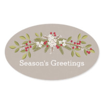 Vakantie Garland Kerstmis Seizoen Groeten