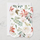 Vakantie Garland Party Uitnodiging (Achterkant)