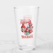 Vakantie geen plaats zoals Gnome Glas (Achterkant)