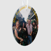 Vakantie Geheugen Ornament Personaliseer Kerst (voorkant)