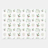 Vakantie geluk inpakpapier vel (Voorkant 3)