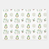 Vakantie geluk inpakpapier vel (Voorkant 2)