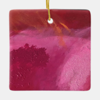Vakantie geluk keramisch ornament