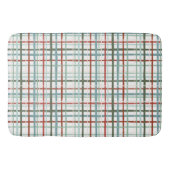 Vakantie Gingham - Vredig Badmat (Voorkant)