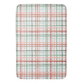 Vakantie Gingham - Vrolijk Badmat (Voorkant Verticaal)