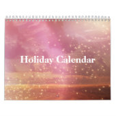 Vakantie Glitter Kerst Decor 2024 Kalender (Hoes)