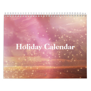 Vakantie Glitter Kerst Decor 2024 Kalender