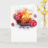 Vakantie Glow Foto Wenskaart Kaart (Gele Bloem)