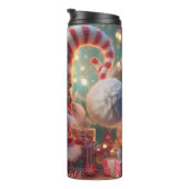 Vakantie Gnome met Cadeaus Thermosbeker (Geroteerd rechts)