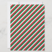 Vakantie Gnomes Kerstfeest Kaart (Achterkant)