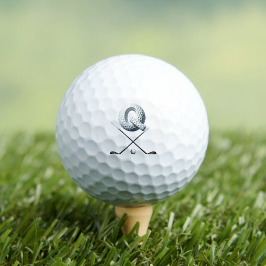 Vakantie golfballen - Alpha-nummer LETTER Q (Insitu Shirt)