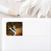 Vakantie "Grace Sheltie Etiket (Insitu)