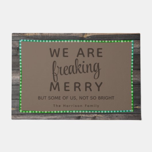 Vakantie Grappig Fun Deurmat (Voorkant)