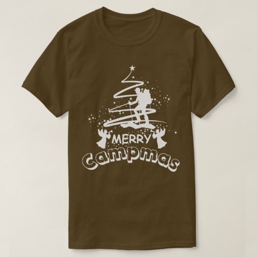Vakantie Grappige Camping Liefhebbers Merry Campma T-shirt (Design voorkant)