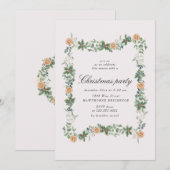 Vakantie groen Sinaasappels kerstfeest Kaart (Voorkant / Achterkant)