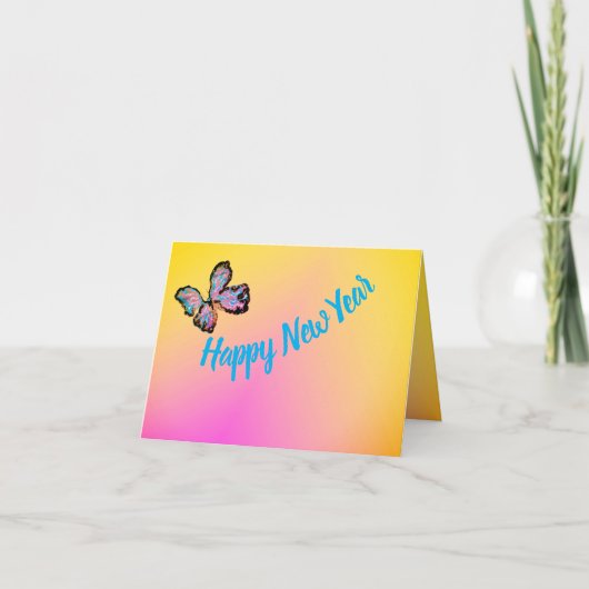 Vakantie Groet Kaart : Nieuwe Beginnings (Voorkant)