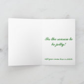 Vakantie Groet- of feestuitnodigingskaart Feestdagen Kaart (Binnen)