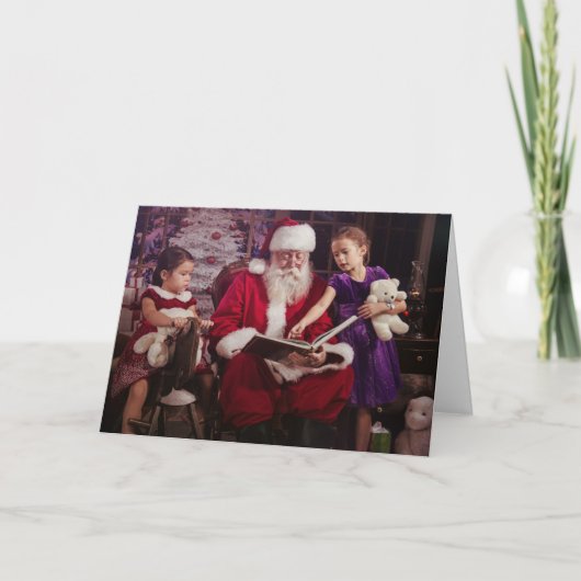 Vakantie Groeten Kaart met Sinterklaas (Voorkant)