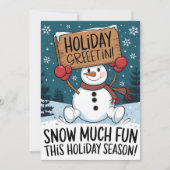 Vakantie Groeten - Kerst Kaarten (Voorkant)