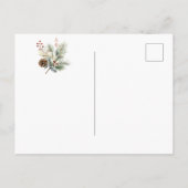 Vakantie Groeten Nieuw Huis Verhuizen Aankondigingskaart (Achterkant)