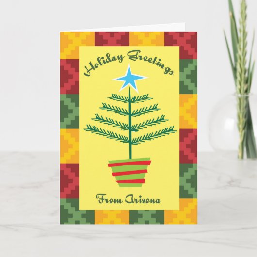 Vakantie groeten uit Arizona Feestdagen Kaart (Voorkant)