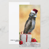 Vakantie Groeten van Oliver op 4x8-in. Enkele kaar (Voorkant / Achterkant)