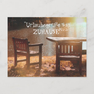 Vakantie groeten van thuis briefkaart