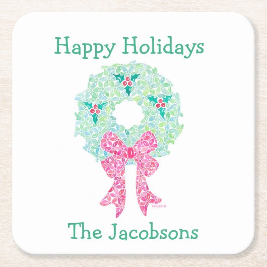 Vakantie grote Onderzetters (Voorkant)