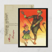  vakantie Gruss Vom Krampus Briefkaart (Voorkant / Achterkant)
