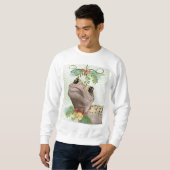 Vakantie hagedis kisses sweatshirt (Voorkant volledig)