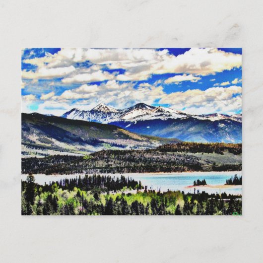 Vakantie Haiku Briefkaart (Voorkant)